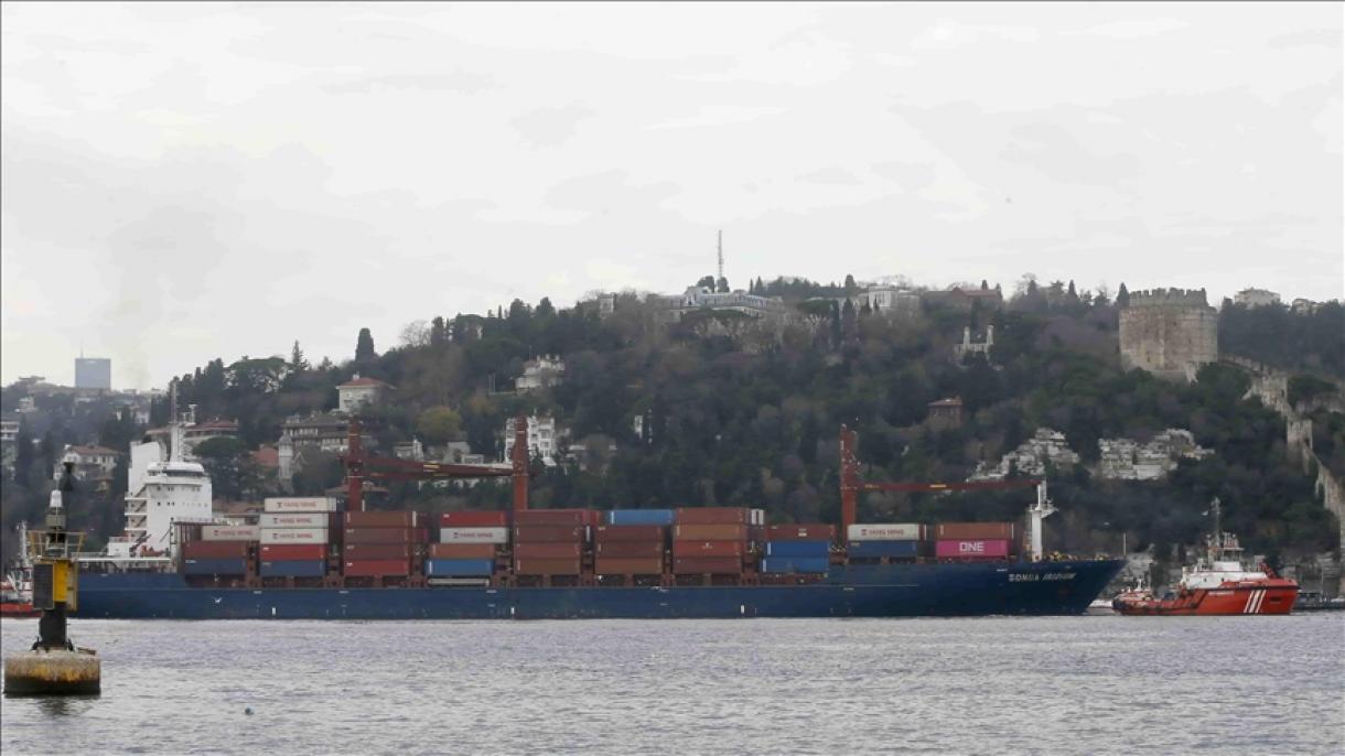 Más de 38.500 barcos cruzaron el Bósforo en Estambul, Turquía, en 2021