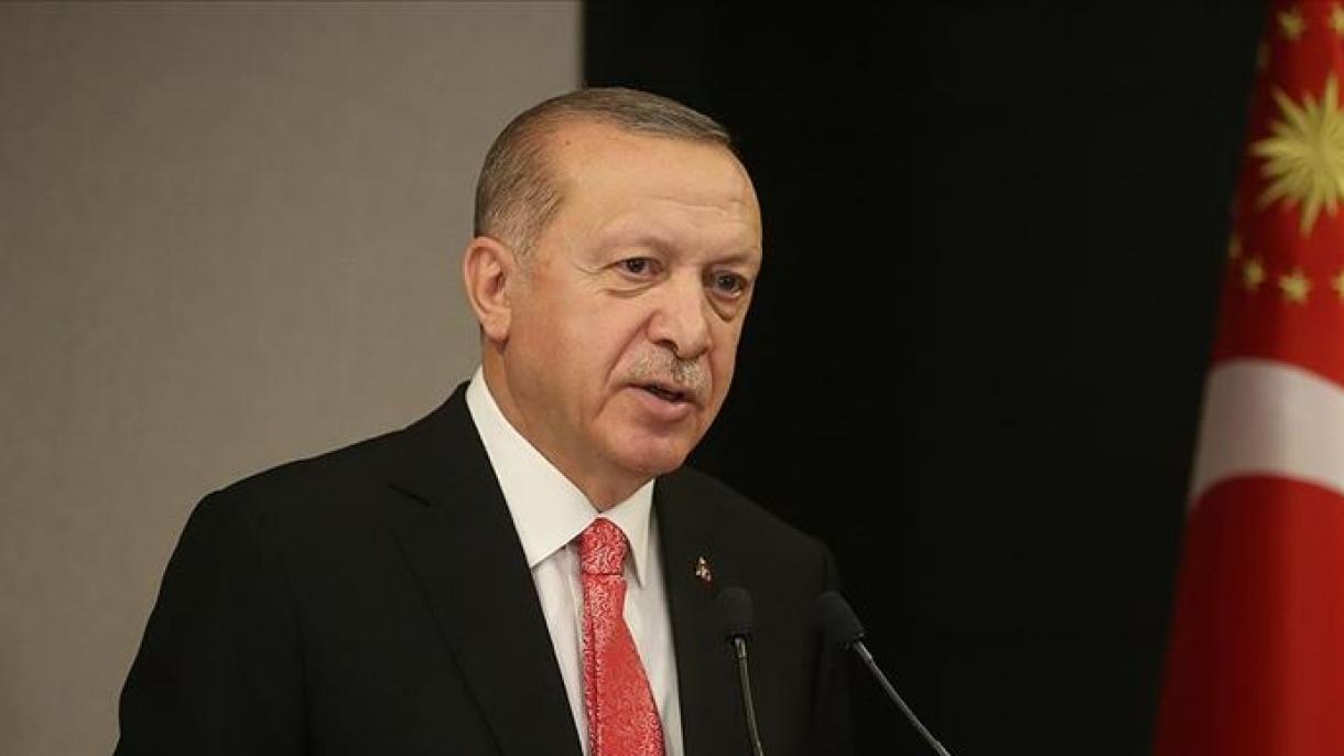 پیام تبریک اردوغان به مناسبت عید 19 می