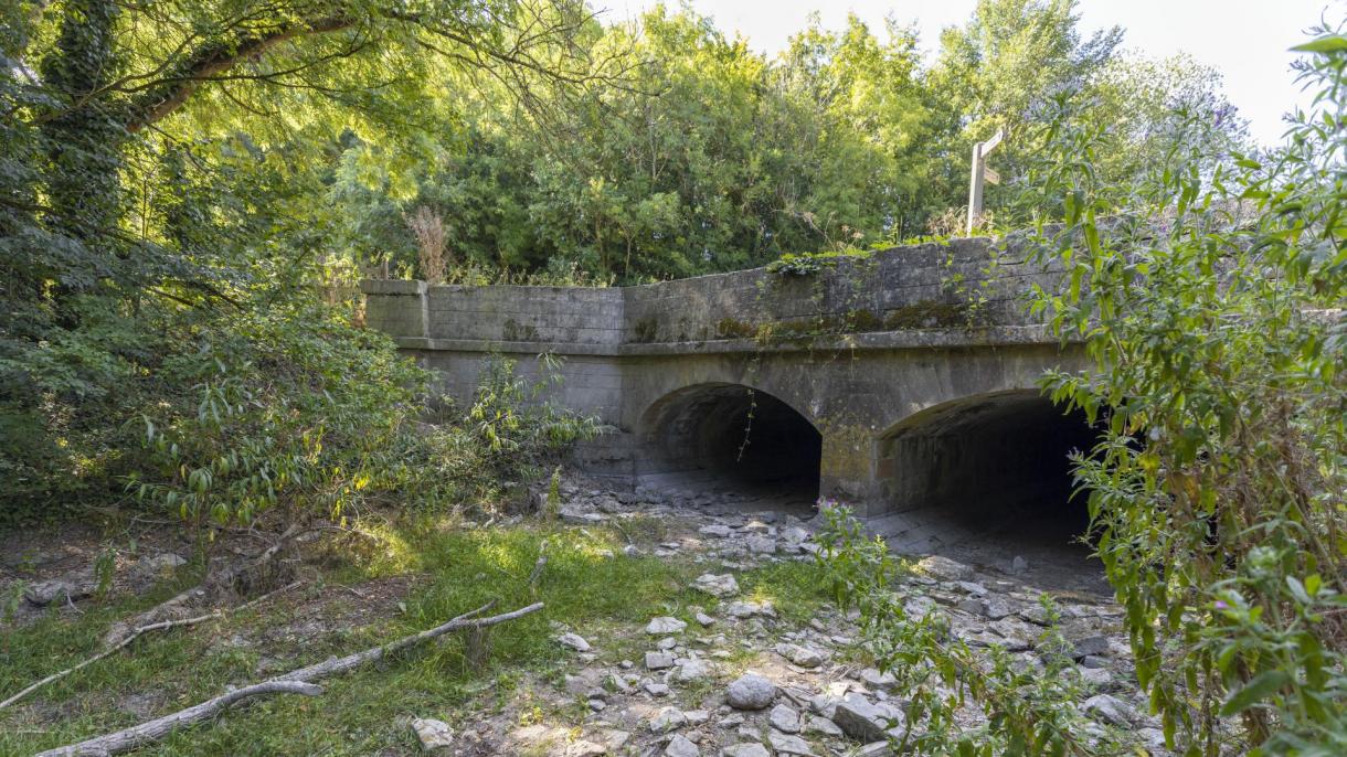 La fuente del río Támesis en Inglaterra se está secando