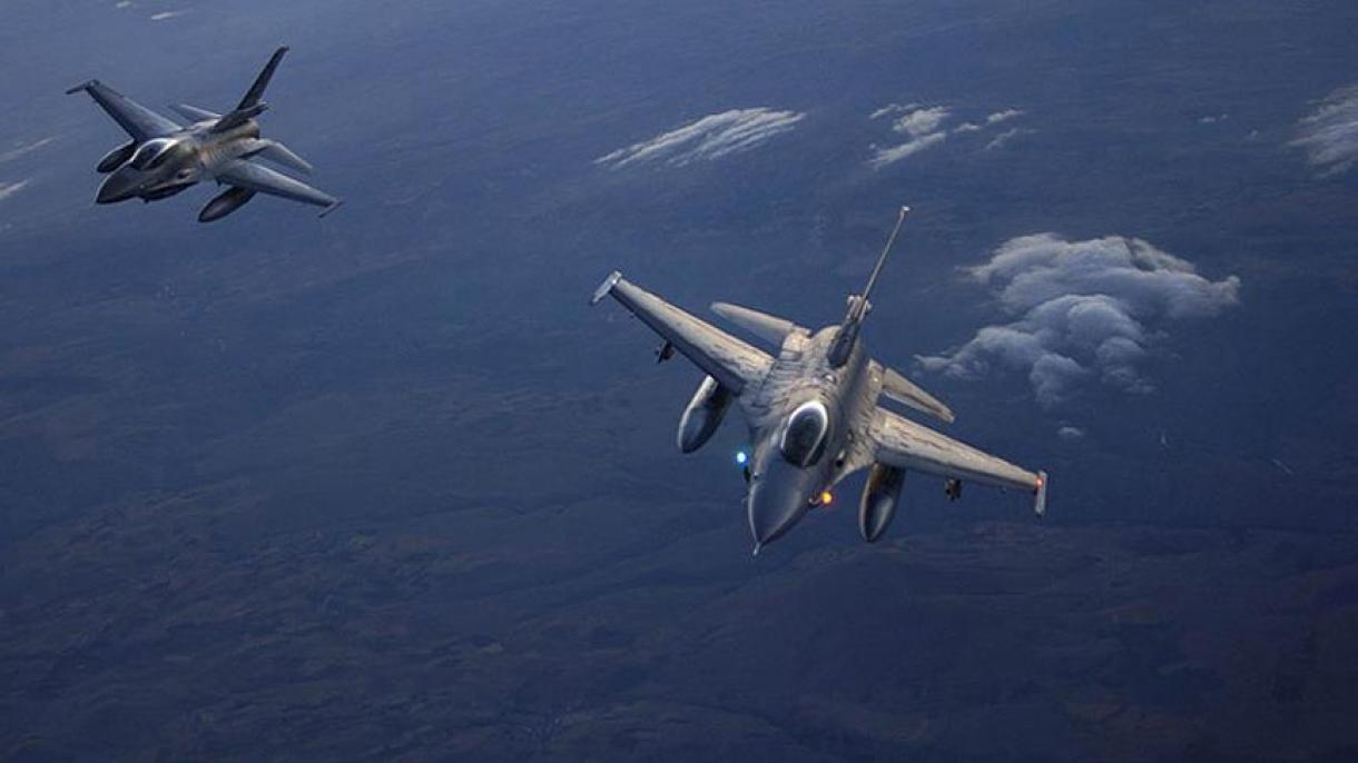 Αεροπορικές επιχειρήσεις τουρκικού στρατού κατά των τρομοκρατών