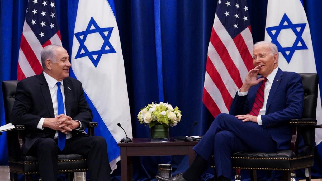 گفتگوی تیلفونی جو بایدن با بنیامین نتانیاهو