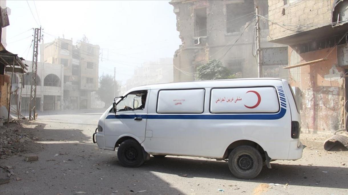 Пожар в Сирия взе 11 жертви