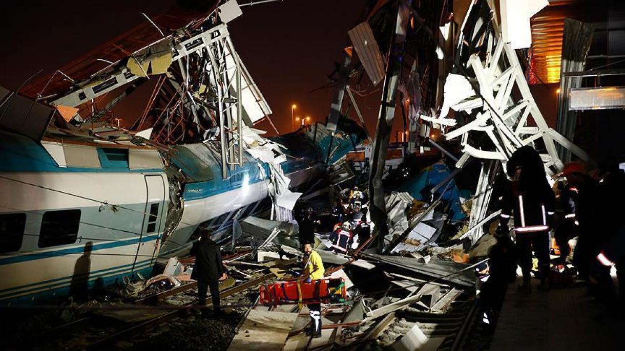 土耳其首都发生高速列车脱轨事故已致9死40逾人受伤