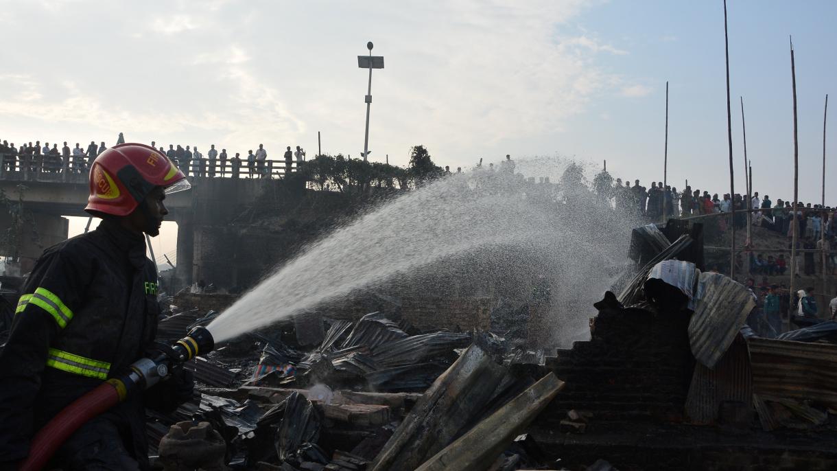 بنگلہ دیش: آتشزدگی کے نتیجے میں 8 افراد ہلاک، 50 سے زائد زخمی