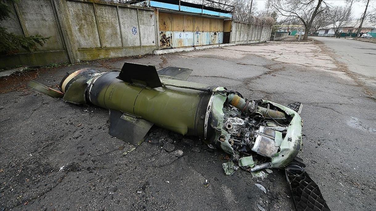 روس نے  یوکرین کے توشکا ۔یوٹیکٹیکل میزائل کو یوکرین کےخیرسن علاقے میں فضا میں مار گرایا