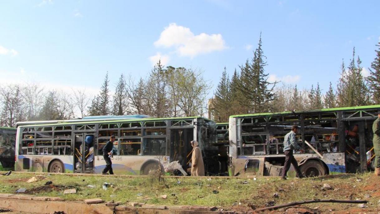 سازمان ملل حمله به اتوبوس آوارگان در حلب را محکوم کرد