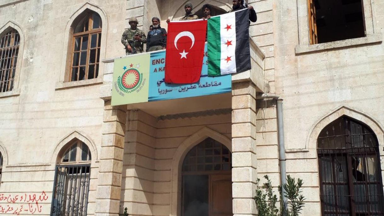 土耳其武装部队和叙自由军完全夺取阿夫林