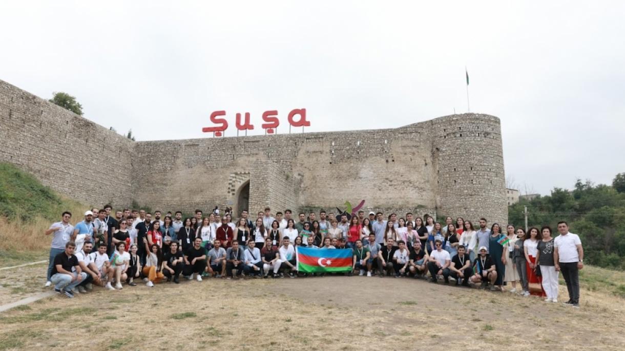 Azərbaycan gənclərinin Şuşada III Yay Düşərgəsinin ilk günü