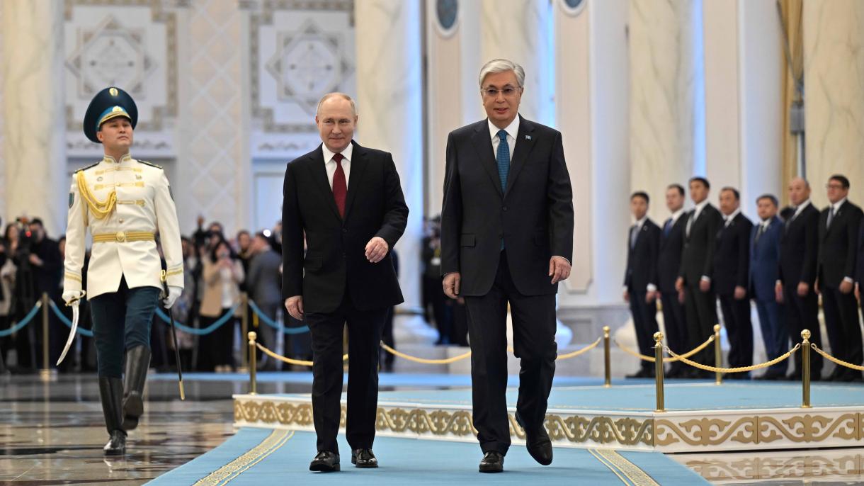 Rossiya prezidenti Vladimir Putin Qozog‘istonga tashrif buyurdi