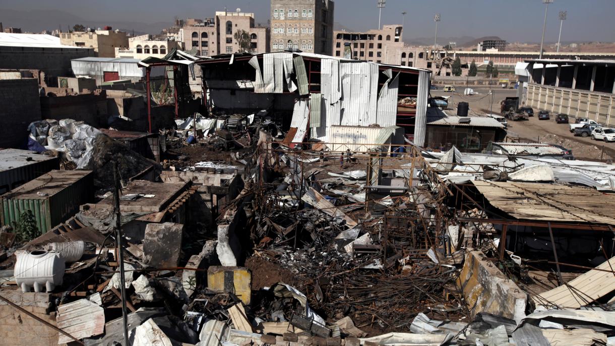 سعودی زیر قیادت کولیشن فورسز کا حوثی فوجی چوکی پر حملہ