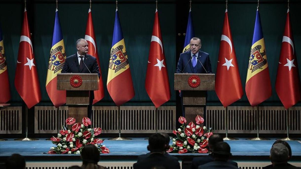 Ердоган и Додон организираха съвместна пресконференция...
