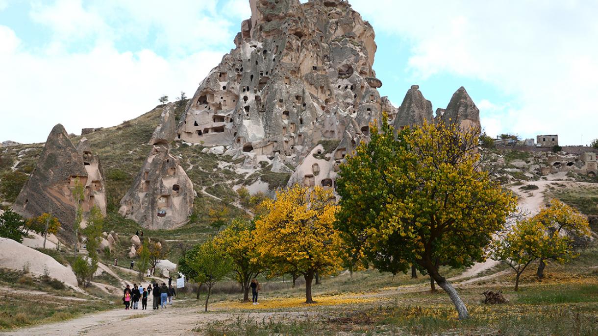 Kapadokiya payızın rənglərinə bürünüb