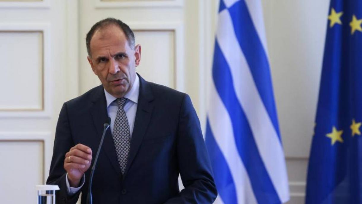 Greŝiyaneñ (Греция) tışqı êşlär ministrı Törkiyägä kilä