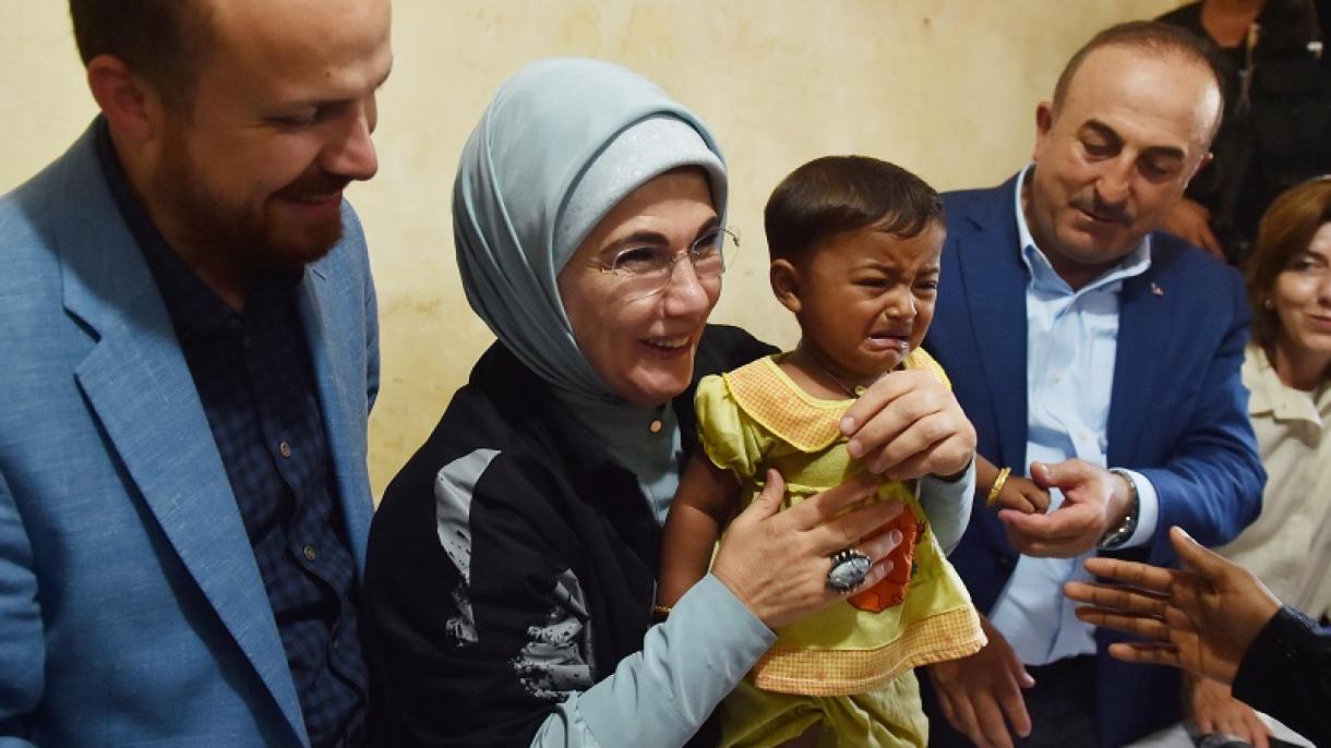 土耳其第一夫人被世界人道主义论坛授予“创变者”奖