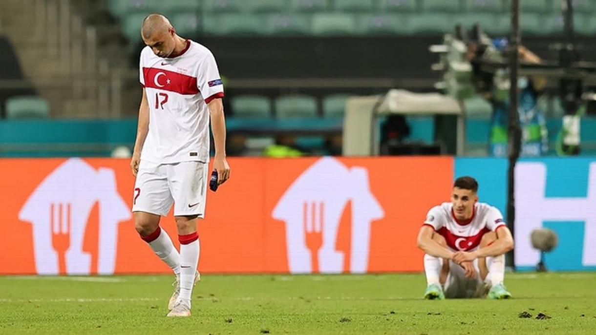 土耳其国家足球队告别2020欧锦赛