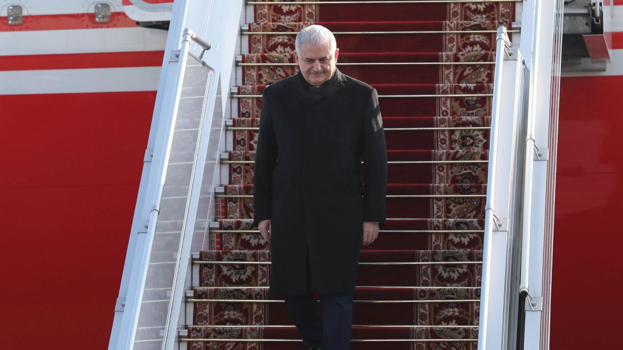 Türkiýäniň Premýer ministri Ýyldyrym Germaniýa bardy