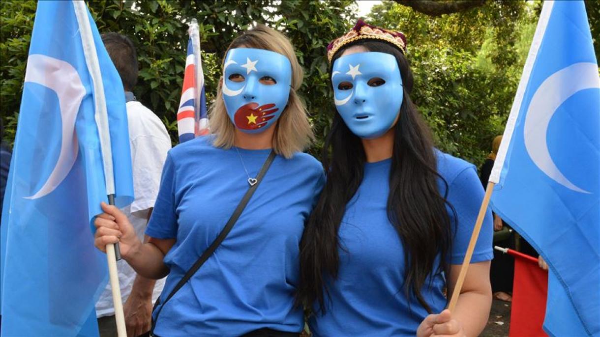 تظاهرات مردم سوئد علیه سیاست چین در قبال ترک‌های اویغور
