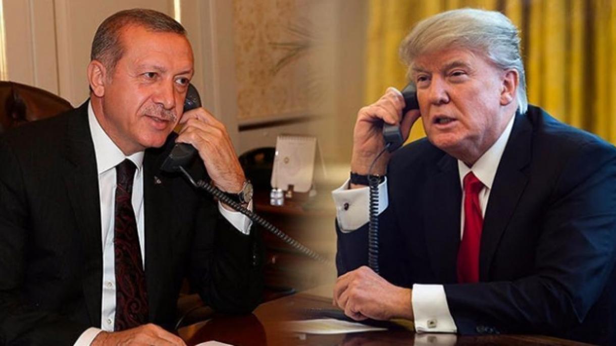 تاکید اردوغان و ترامپ بر پیشنهاد تشکیل کارگروه مشترک
