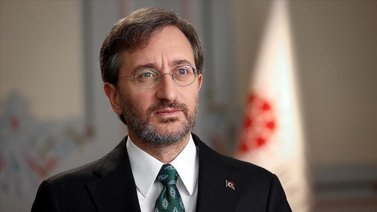 پیام توییتری فخرالدین آلتون در سپاس از اردوغان