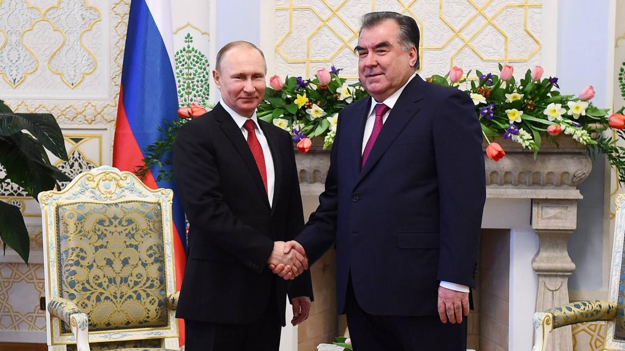 普京与塔吉克总统就基地使用问题达成协议