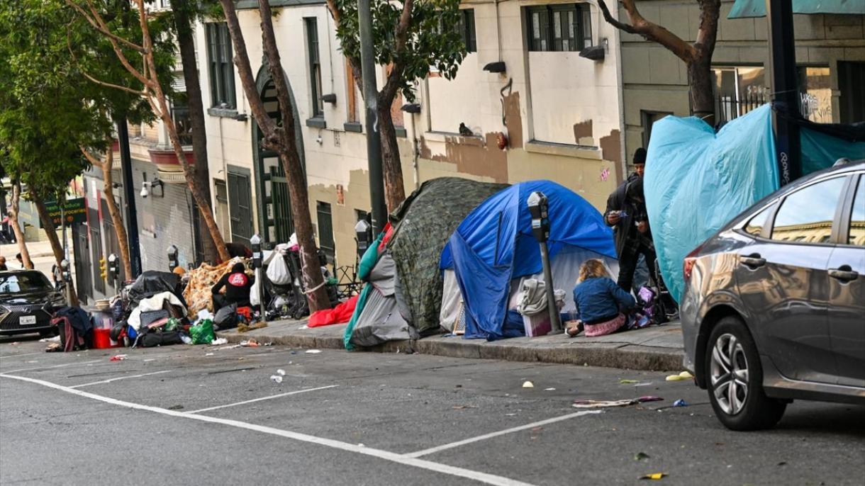 افزایش تعداد بی‌خان‌مان‌ها در کالیفورنیای آمریکا