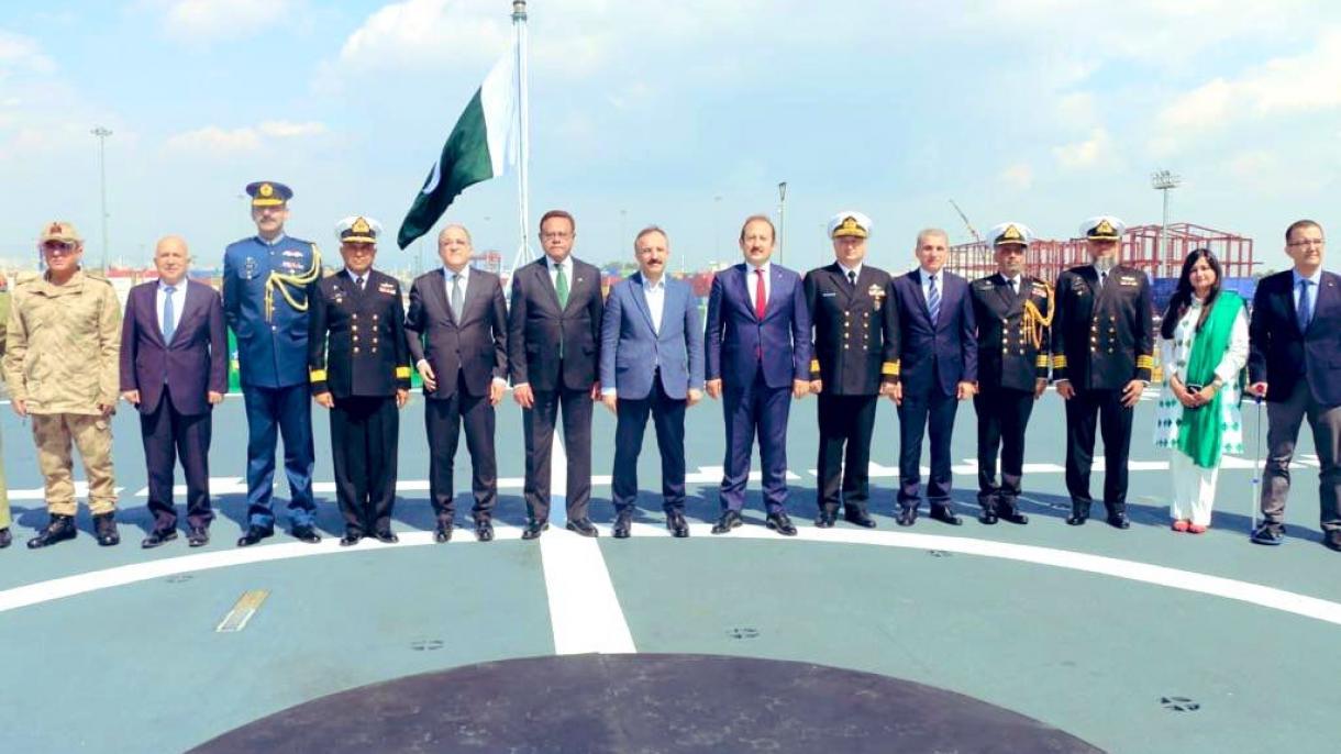 پاکستان نیول شپ معاون، مرسین میں یومِ پاکستان کی تقریب کا اہتمام