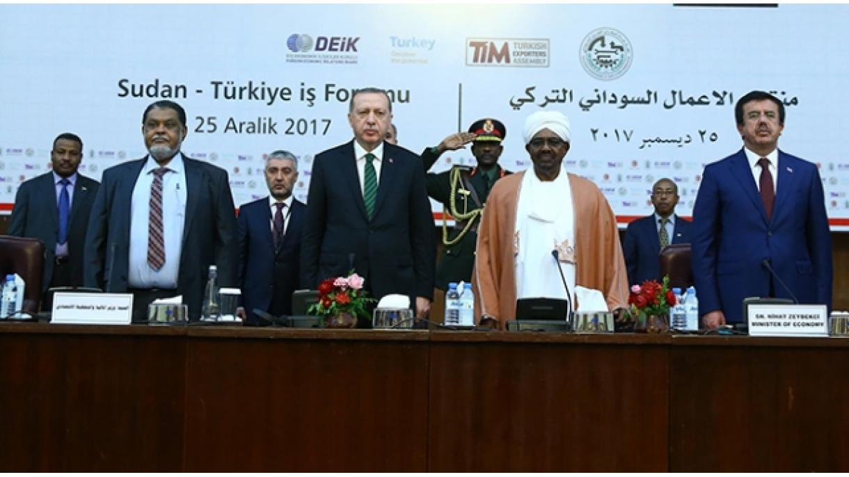 Dövlət başçısı Rəcəb Tayyib Ərdoğan: Sudan ilə iki gündə 21 müqavilə imzalandı