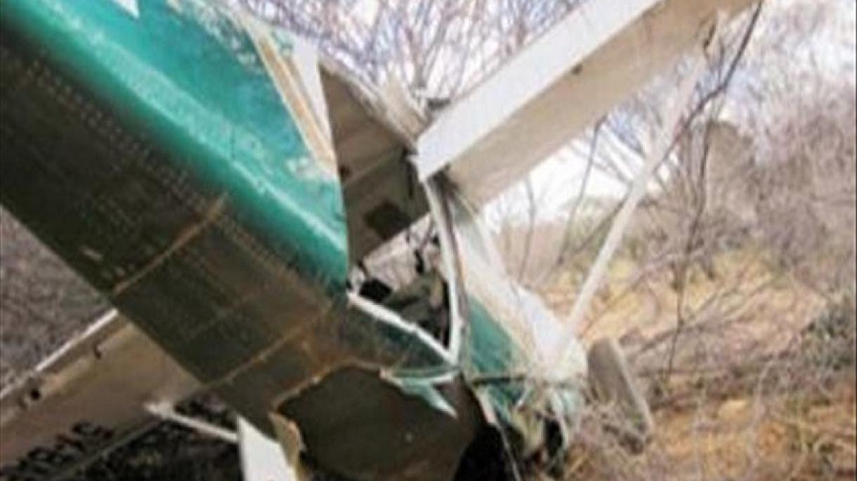 سقوط هواپیمای آموزشی در استان البرز ایران