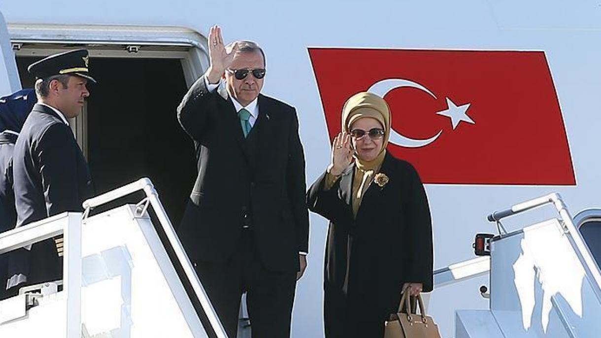 Prezident Erdogan resmi sapar bilen Wengriýa gitdi