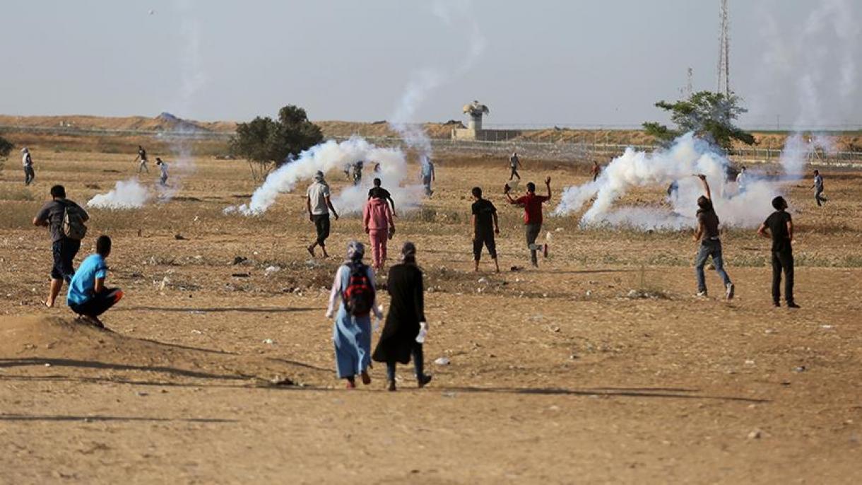 Εκατοντάδες Παλαιστίνιοι στα σύνορα της Γάζας για την Νάκμπα