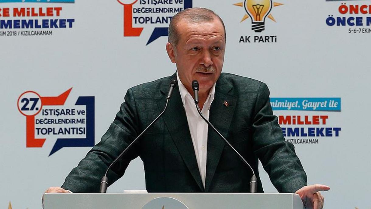 "Bir ölər, min dirilərik: 8-in bədəli ən az 800-dür", R.T.Ərdoğan
