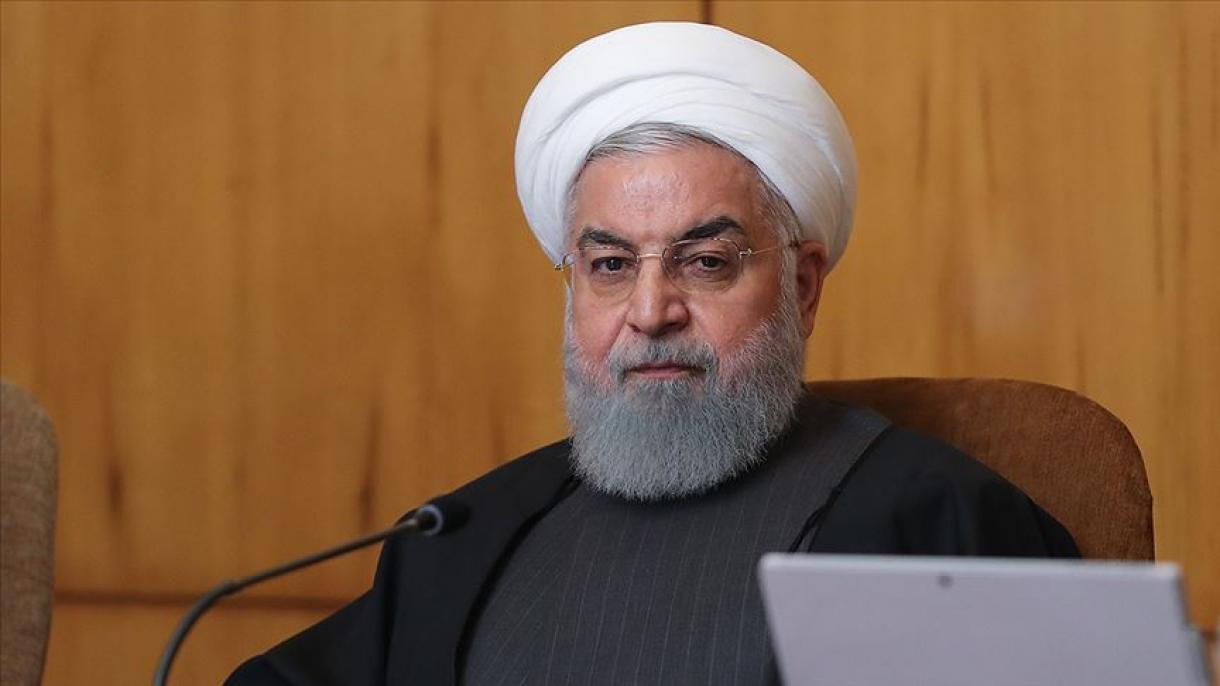 روحانی امریکا-یا مئساژ گؤندردی
