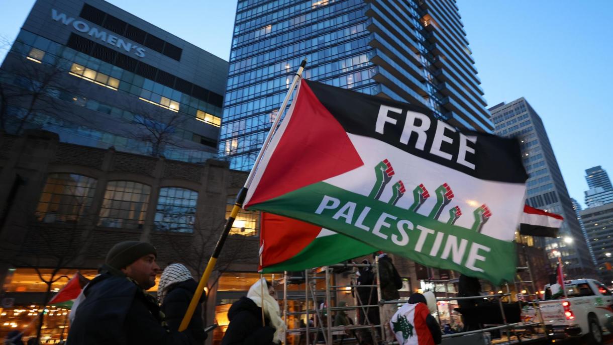 برگزاری تظاهرات حمایت از فلسطین در شهرهای مختلف جهان