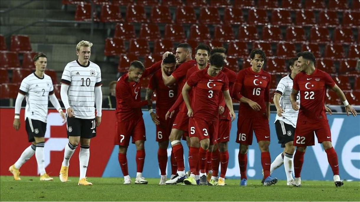 Türkiyə-Almaniya matçı  3:3 hesabı ilə yekunlaşdı