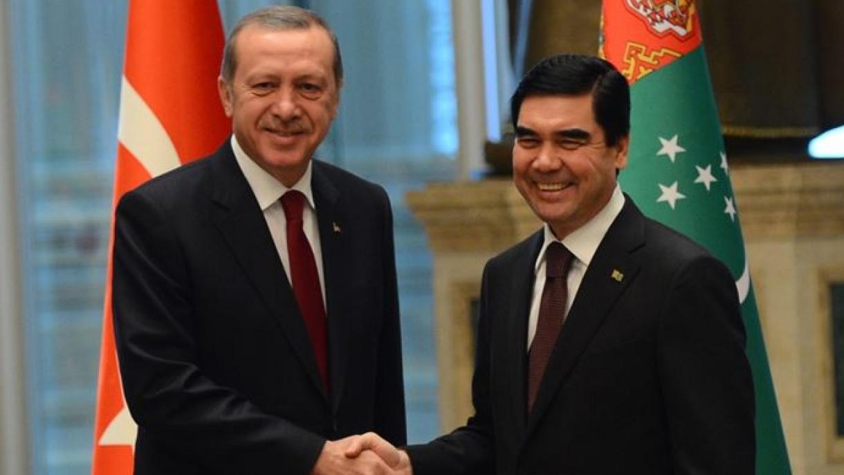 Ердоган разговаря с президента Туркменистан