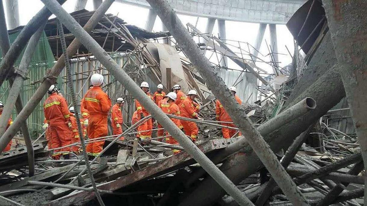 شمار جان باختگان فروریختن سکو در نیروگاه برق چین به 74 نفر رسید