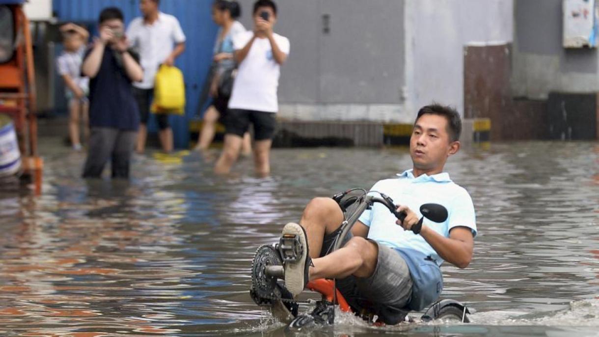 中国湖南发生强降雨和洪灾 26万人被紧急疏散