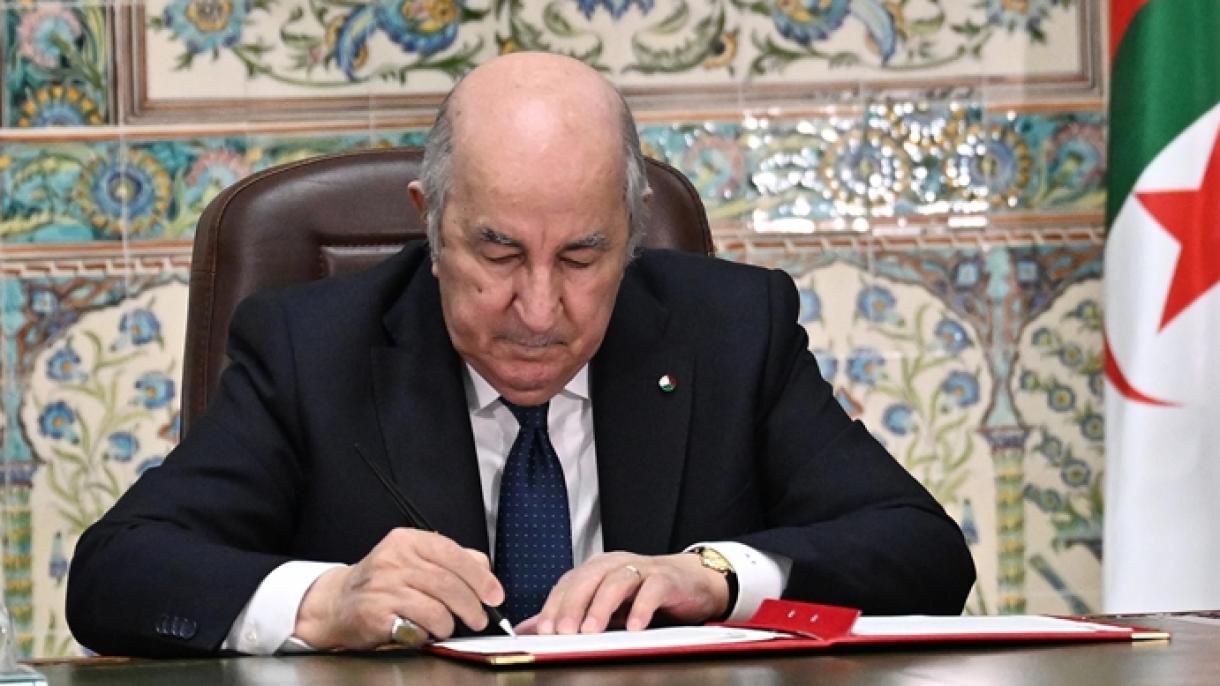 Алжирският президент одобри меморандума за разбирателство с Турция