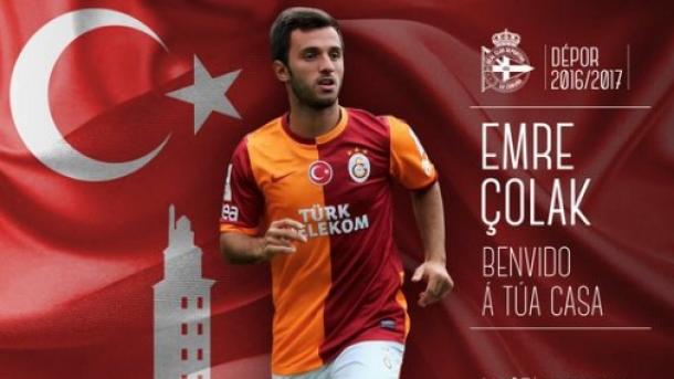 Emre Çolak signe un contrat de 3 ans avec le club espagnol de Deportivo