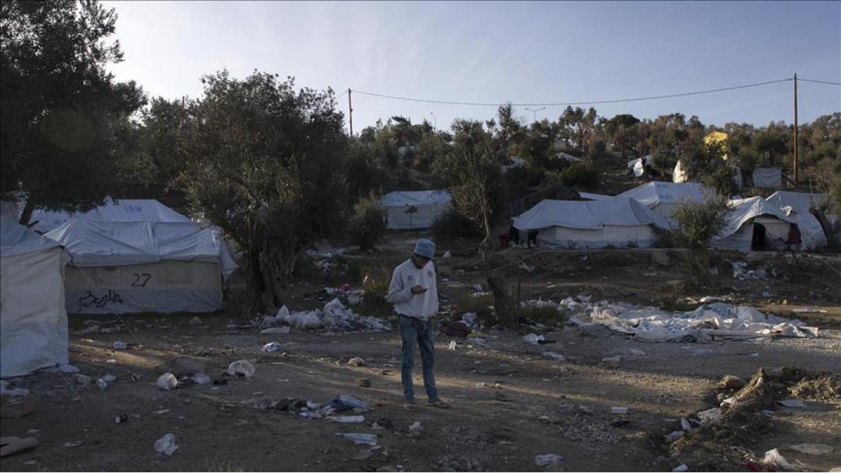 شرایط دشوار پناهجویان سوری در میدیلی یونان