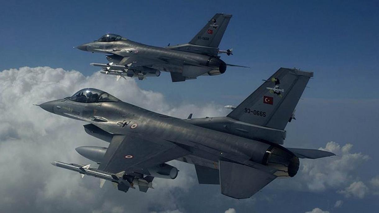 土耳其战机空袭恐怖组织目标4名恐怖分子丧生