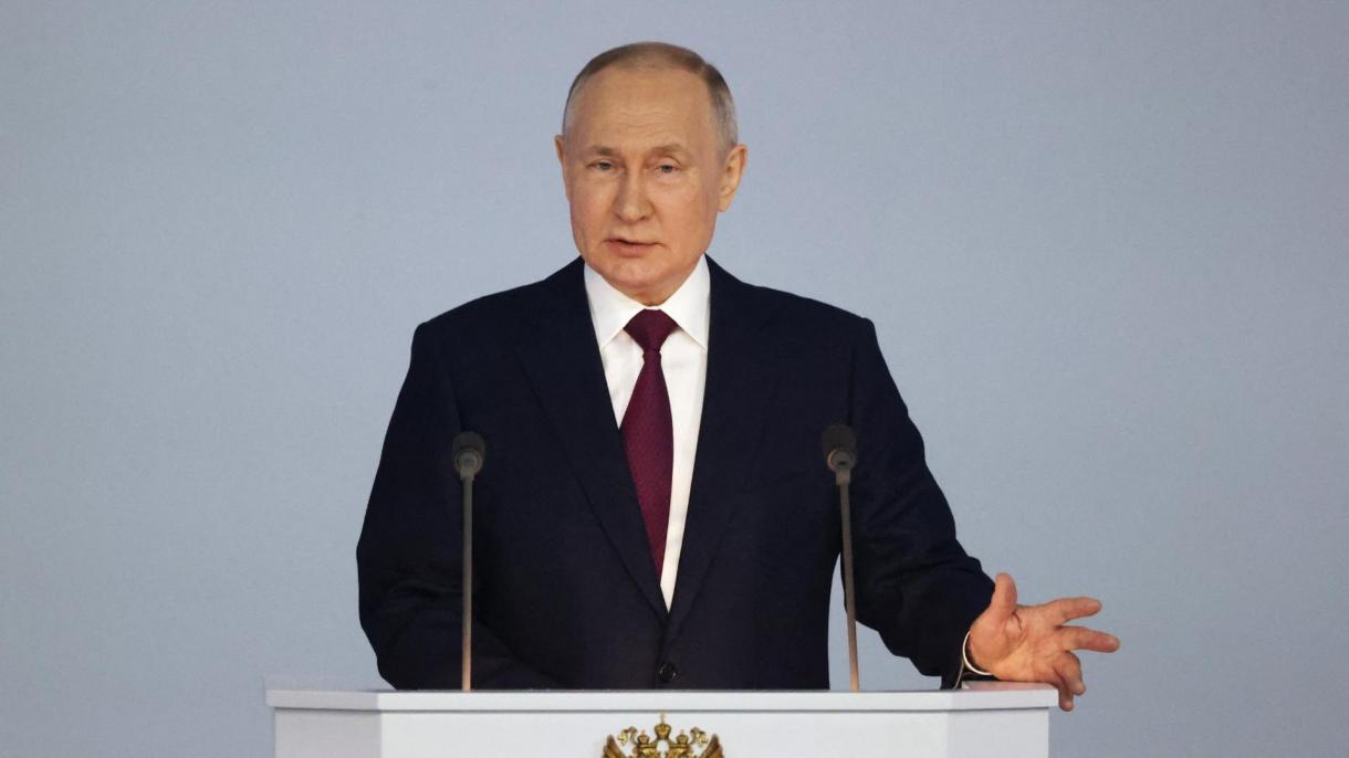 سخنرانی پوتین در پارلمان روسیه