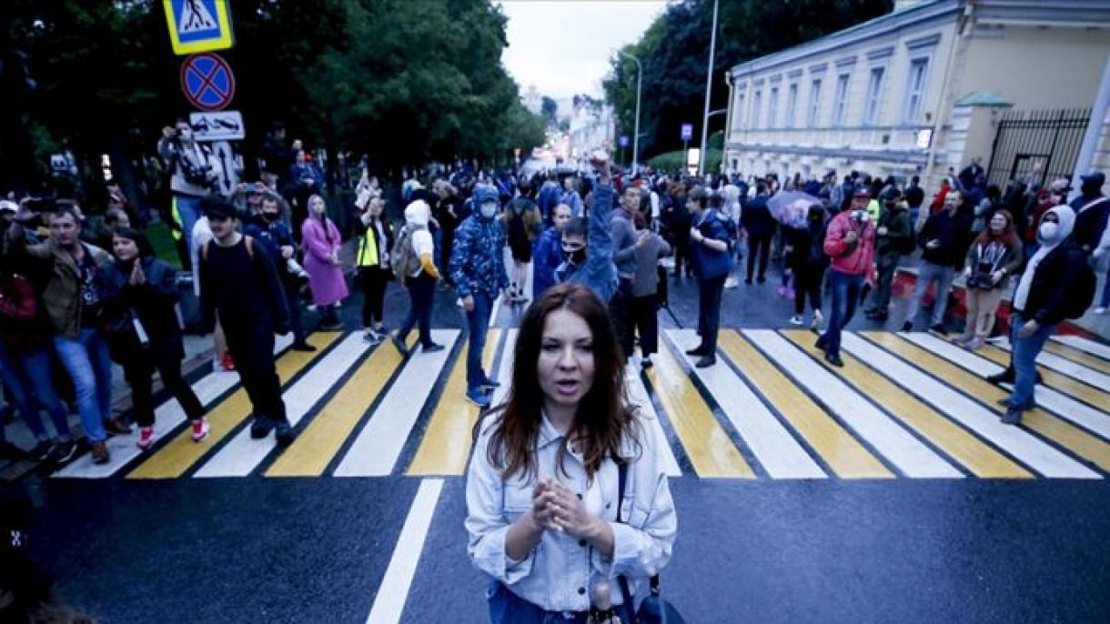 تظاهرات اعتراضی به اصلاحات قانون اساسی در روسیه
