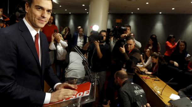 Sánchez se enfrenta sin opciones a la segunda votación de investidura