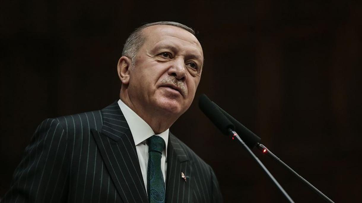 Erdoğan köszöntése a ramadáni ünnep alkalmából