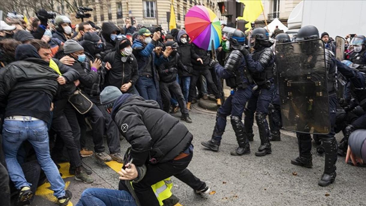 France : Les manifestations contre le projet de loi sur la sécurité globale se poursuivent