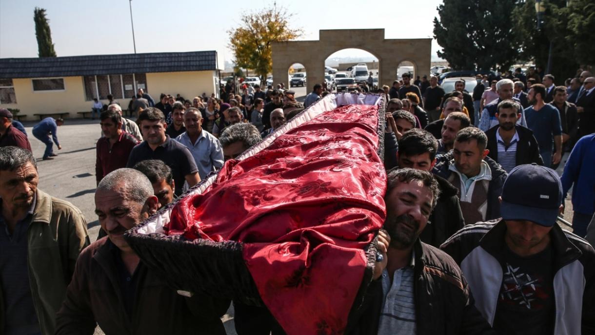 Morreram 61 civis azerbaijanos em ataques armênios desde 27 de setembro
