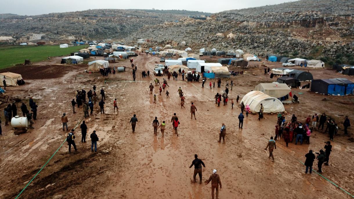 سازمان ملل خواستار تامین فوری پناهگاه به آواره گان ادلب گردید