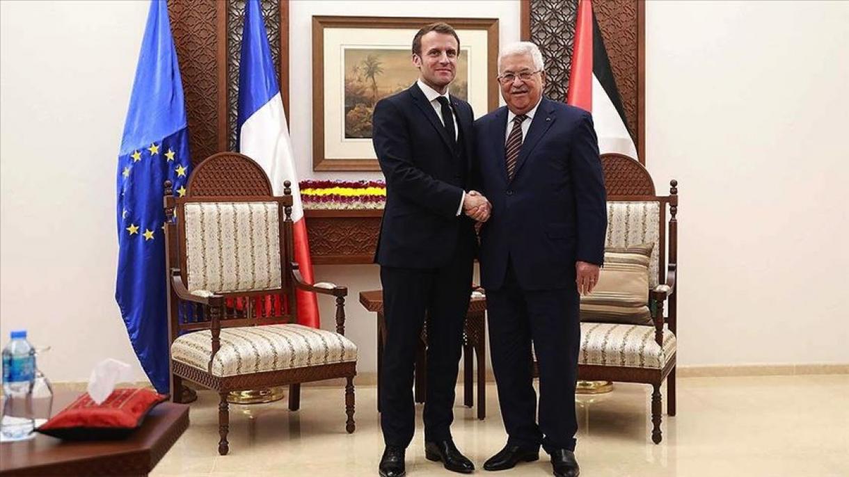 Macron invita a Abbas a París a hacer consultas sobre la cuestión palestina