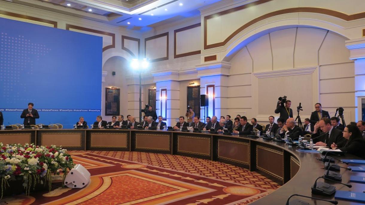 ასტანაში სირიის საკითხზე მოლაპარაკება იმართება